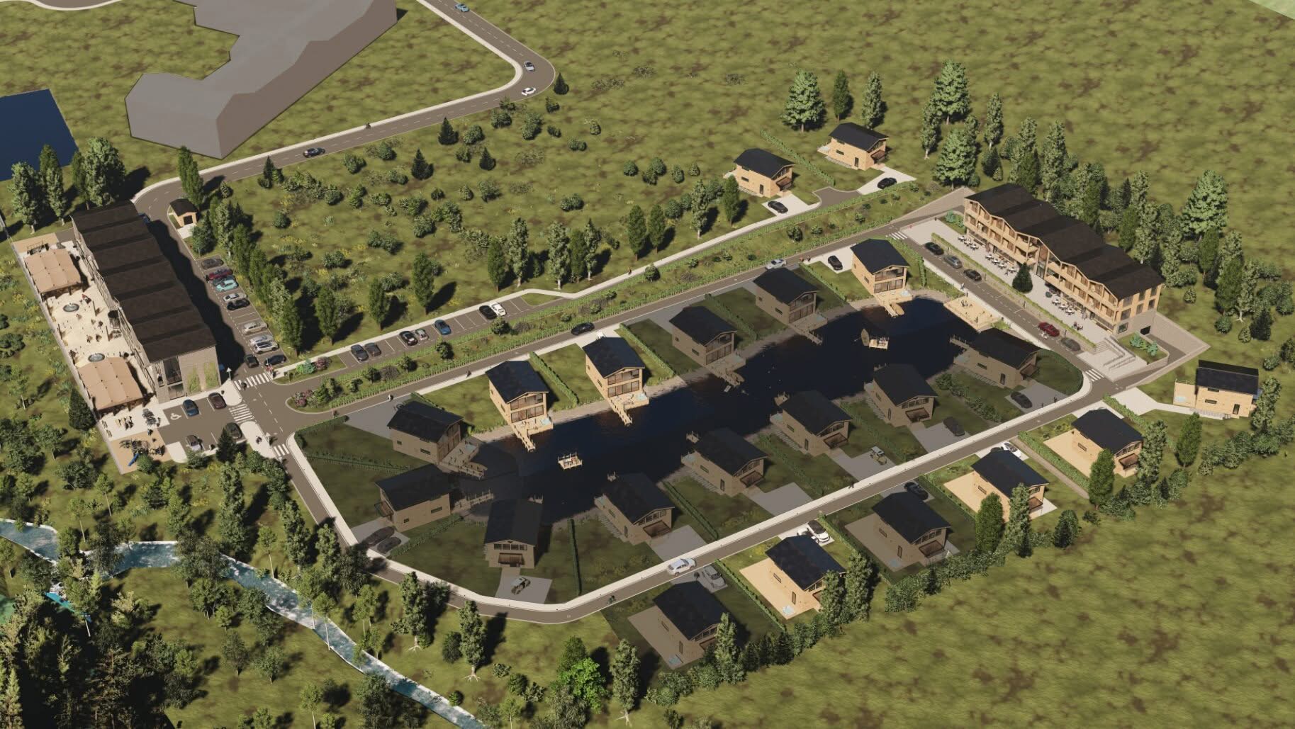 Stavebné pozemky a apartmány